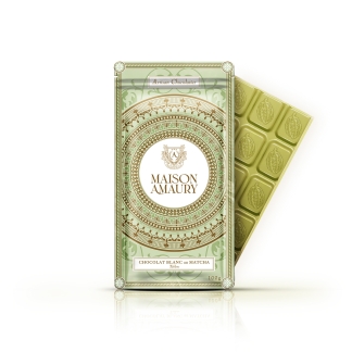 White Chocolate Bar with Matcha