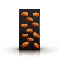 Dark Chocolate Bar with Toasted Almonds