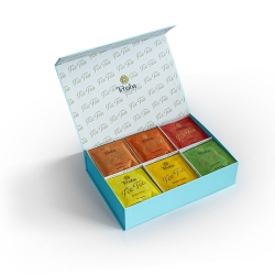 Ice tea box Tchaba blue