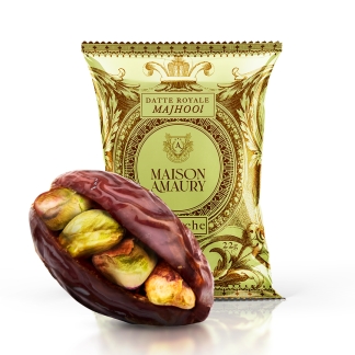 Royal Date Majhool Stuffed with Toasted Pistachios