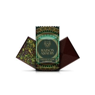 Neapolitan Dark Chocolate with Mint