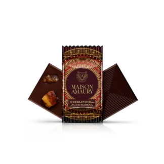 Neapolitan Dark Chocolate with Majhool Dates