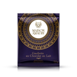 Gaufrette au chocolat au lait