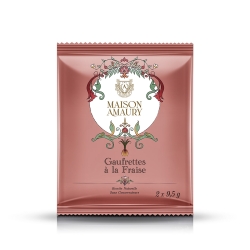 Gaufrettes à la fraise