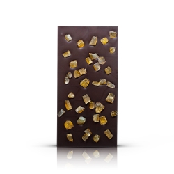 Tablette Chocolat Noir au Citron et Gingembre Confits