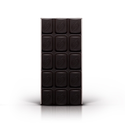 Dark Chocolate Tablet with Candied Lemon and Ginger