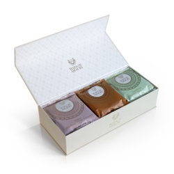 Coffret gaufrettes au chocolat : 3 parfums