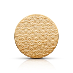 Wafers with caramel chocolate